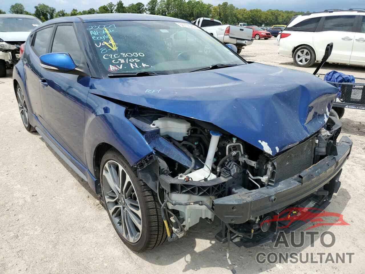 HYUNDAI VELOSTER 2017 - KMHTC6AE4HU309925