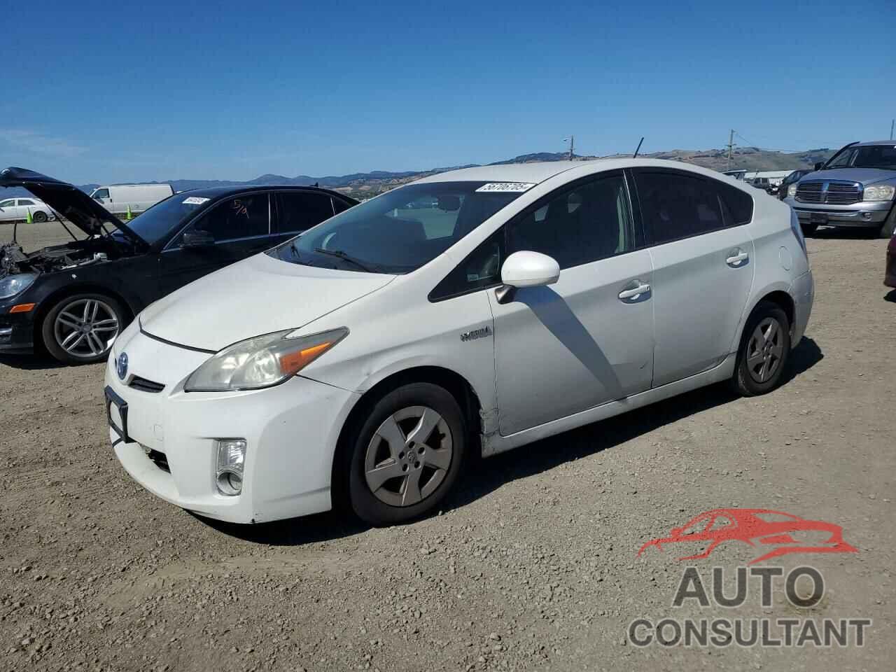 TOYOTA PRIUS 2011 - JTDKN3DU6B1337438