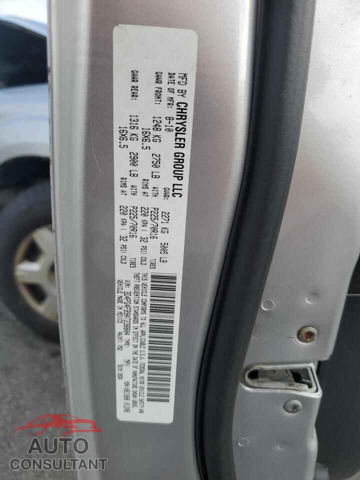 DODGE JOURNEY 2010 - 3D4PG4FB9AT238804