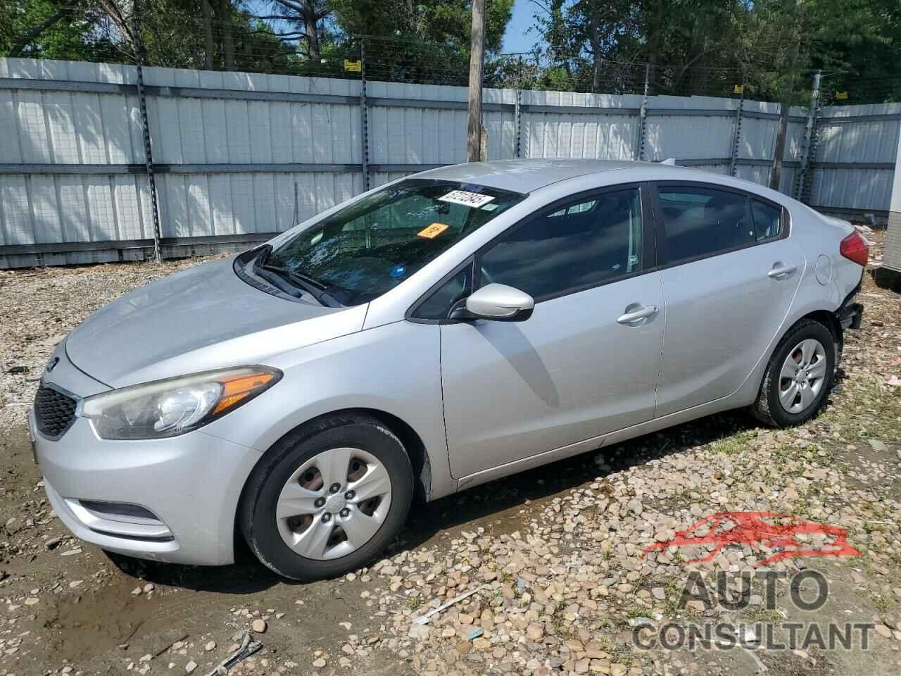 KIA FORTE 2016 - KNAFK4A65G5478360