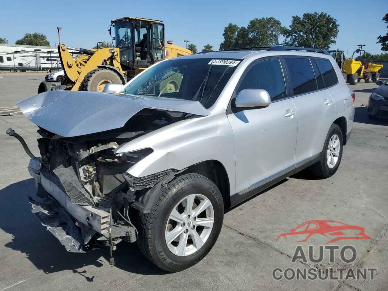 TOYOTA HIGHLANDER 2012 - 5TDZK3EH3CS079764