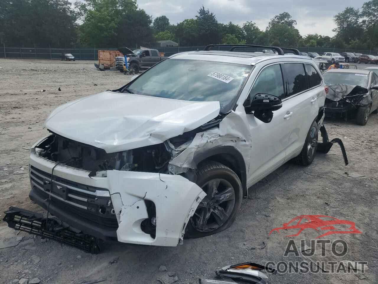 TOYOTA HIGHLANDER 2019 - 5TDDZRFH8KS917616