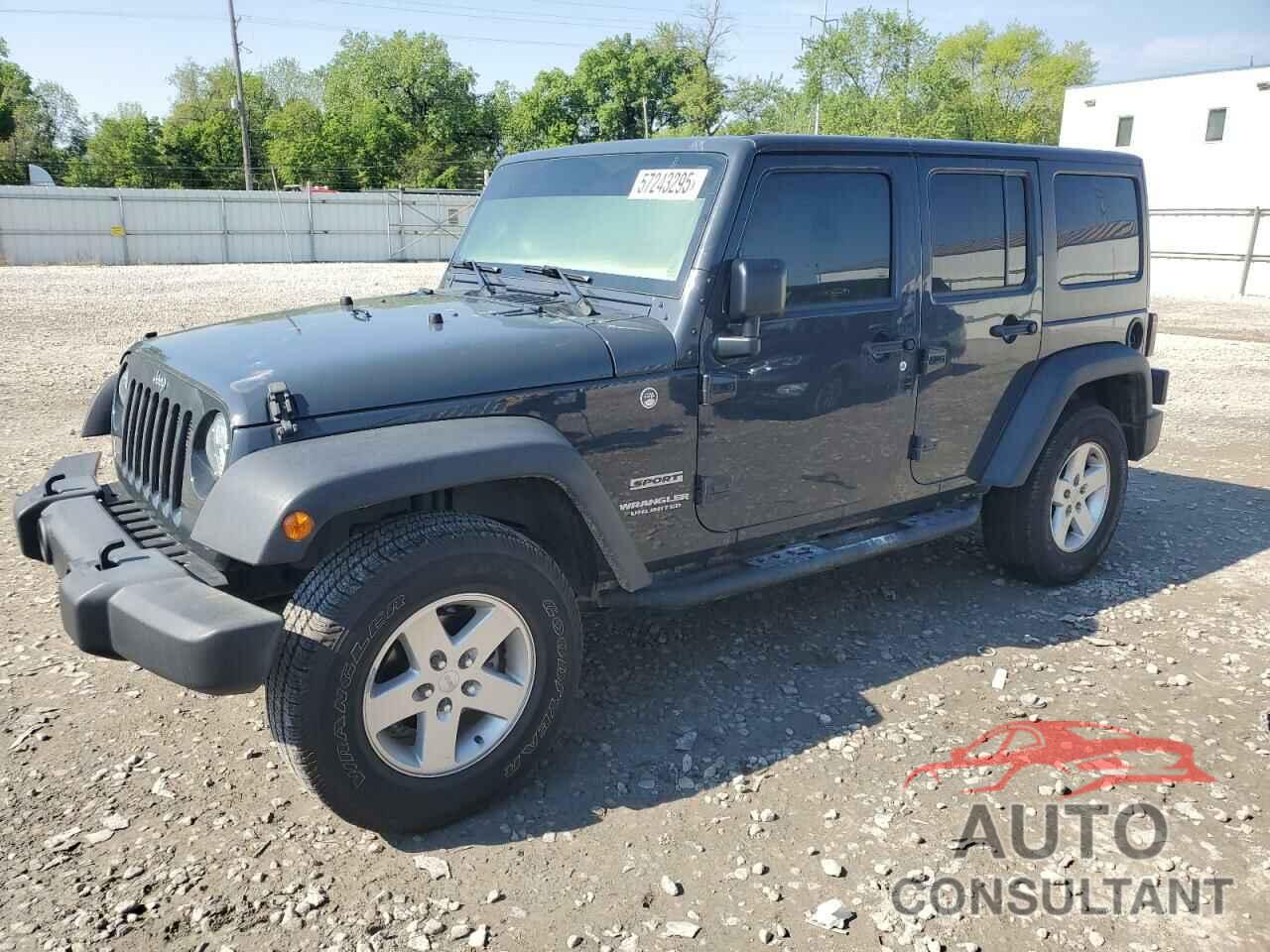 JEEP WRANGLER 2017 - 1C4BJWDG8HL717949