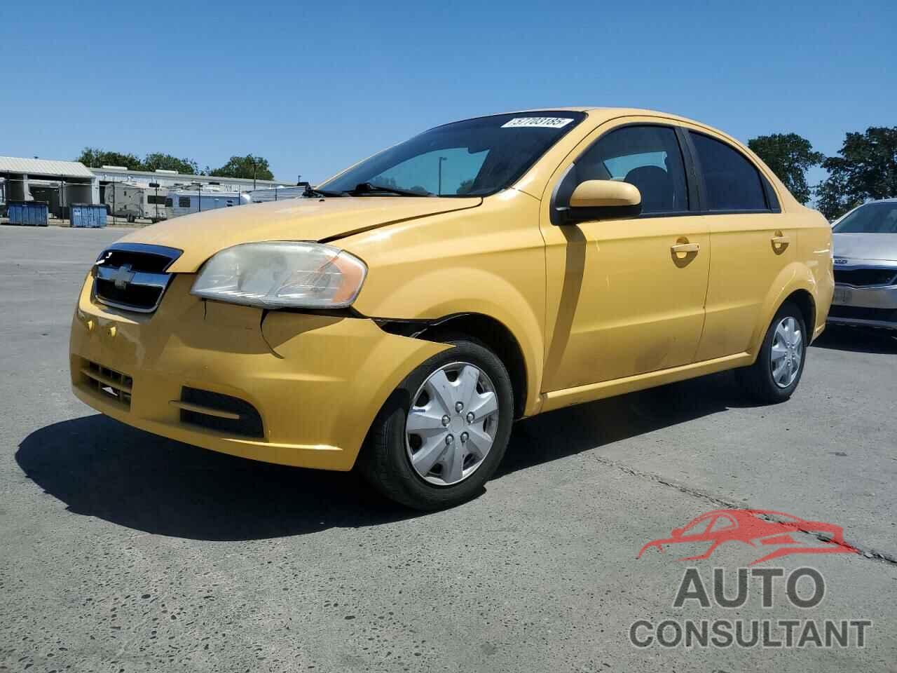 CHEVROLET AVEO 2011 - KL1TD5DE7BB118145