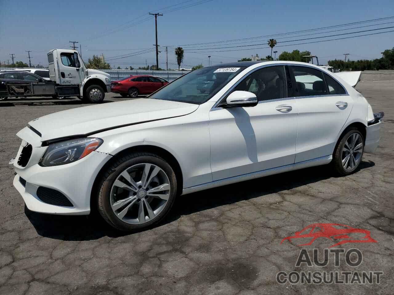 MERCEDES-BENZ C-CLASS 2017 - 55SWF4KB9HU210431