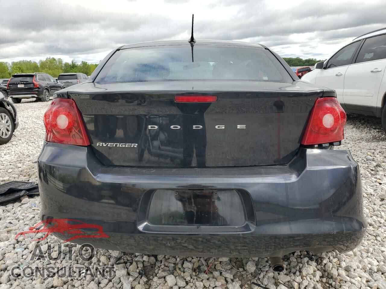 DODGE AVENGER 2012 - 1C3CDZCB8CN196722