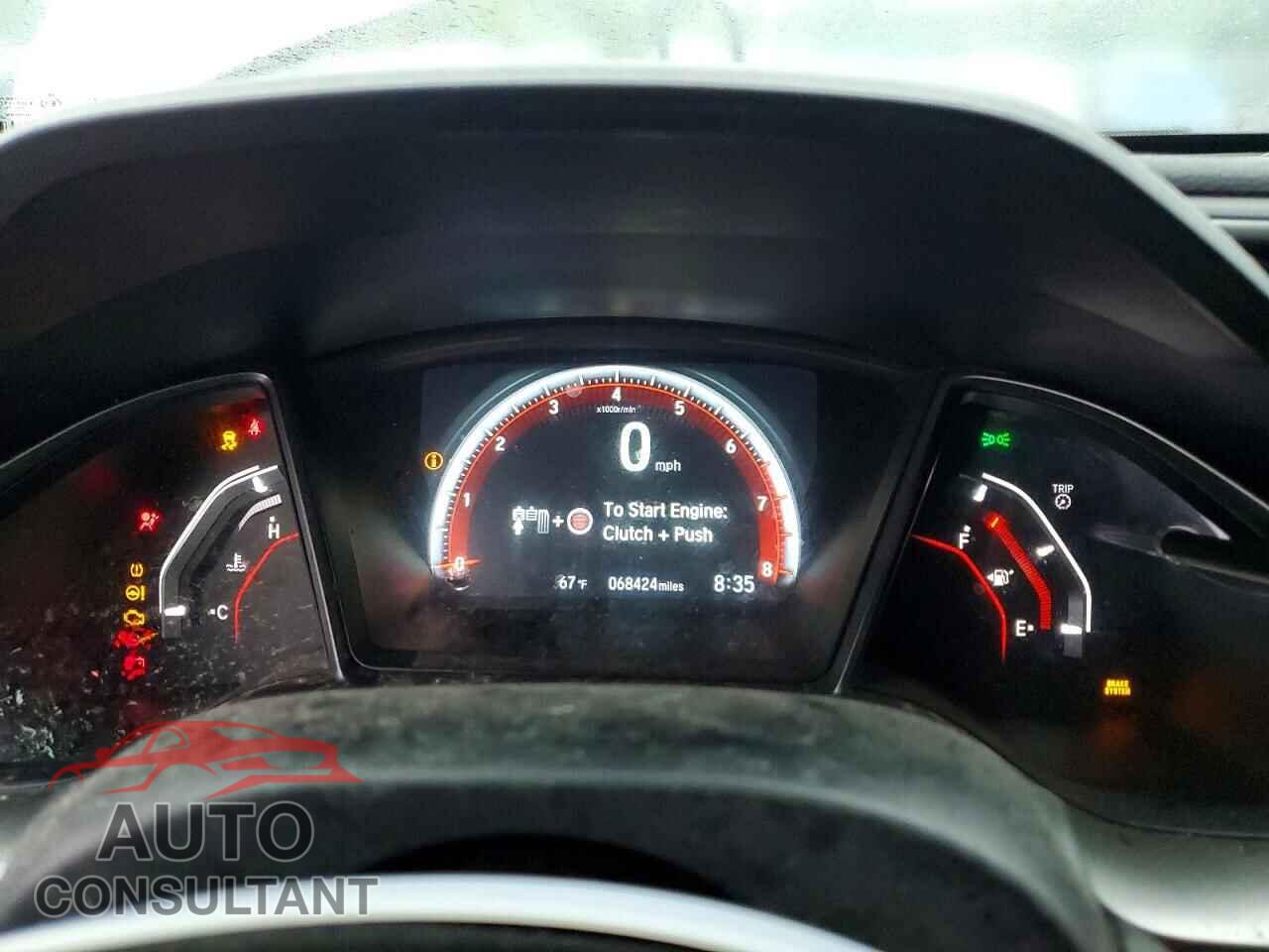 HONDA CIVIC 2017 - 2HGFC1E52HH700686