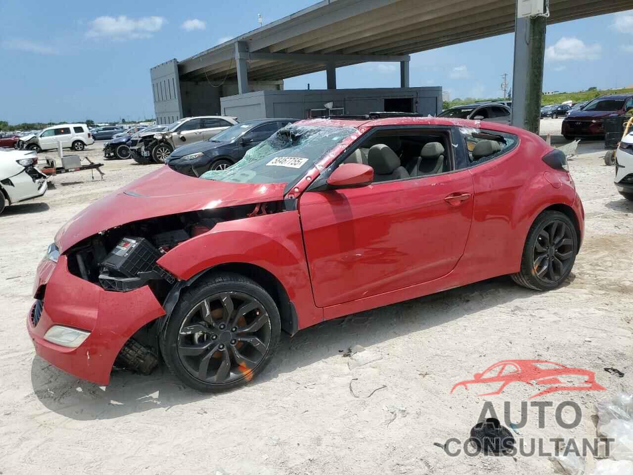 HYUNDAI VELOSTER 2013 - KMHTC6AD1DU085546