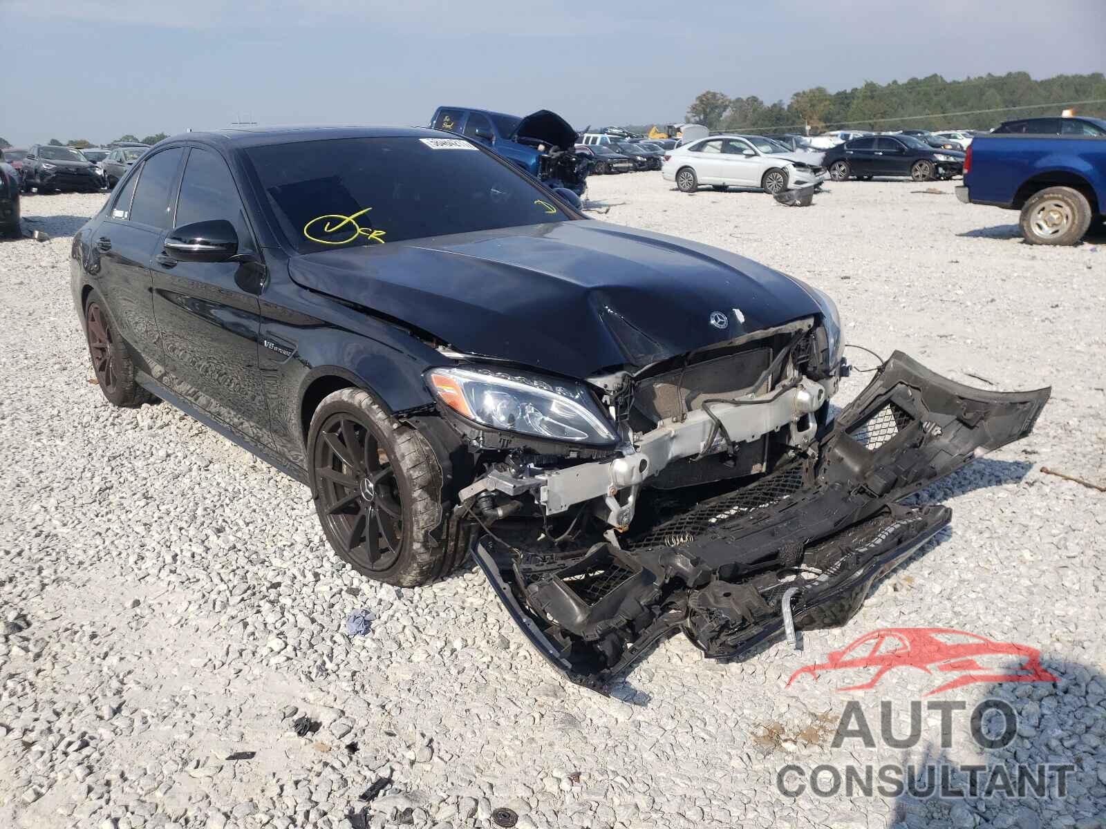 MERCEDES-BENZ C-CLASS 2018 - 55SWF8GB1JU245289
