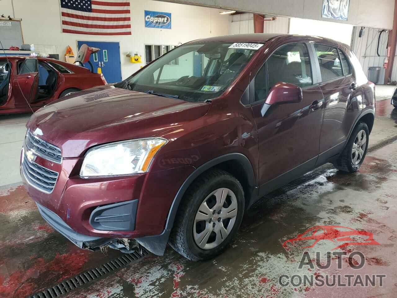 CHEVROLET TRAX 2016 - 3GNCJKSB4GL234733