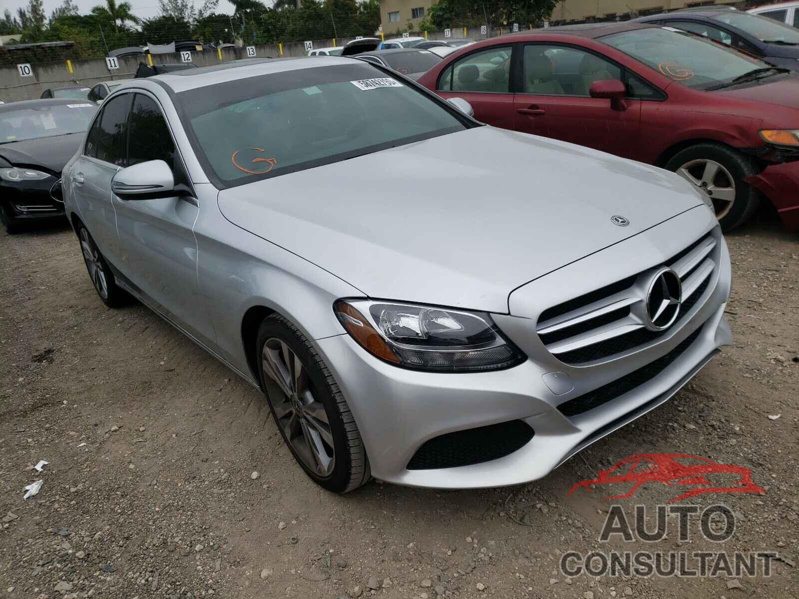 MERCEDES-BENZ C CLASS 2018 - 55SWF4JB4JU262007