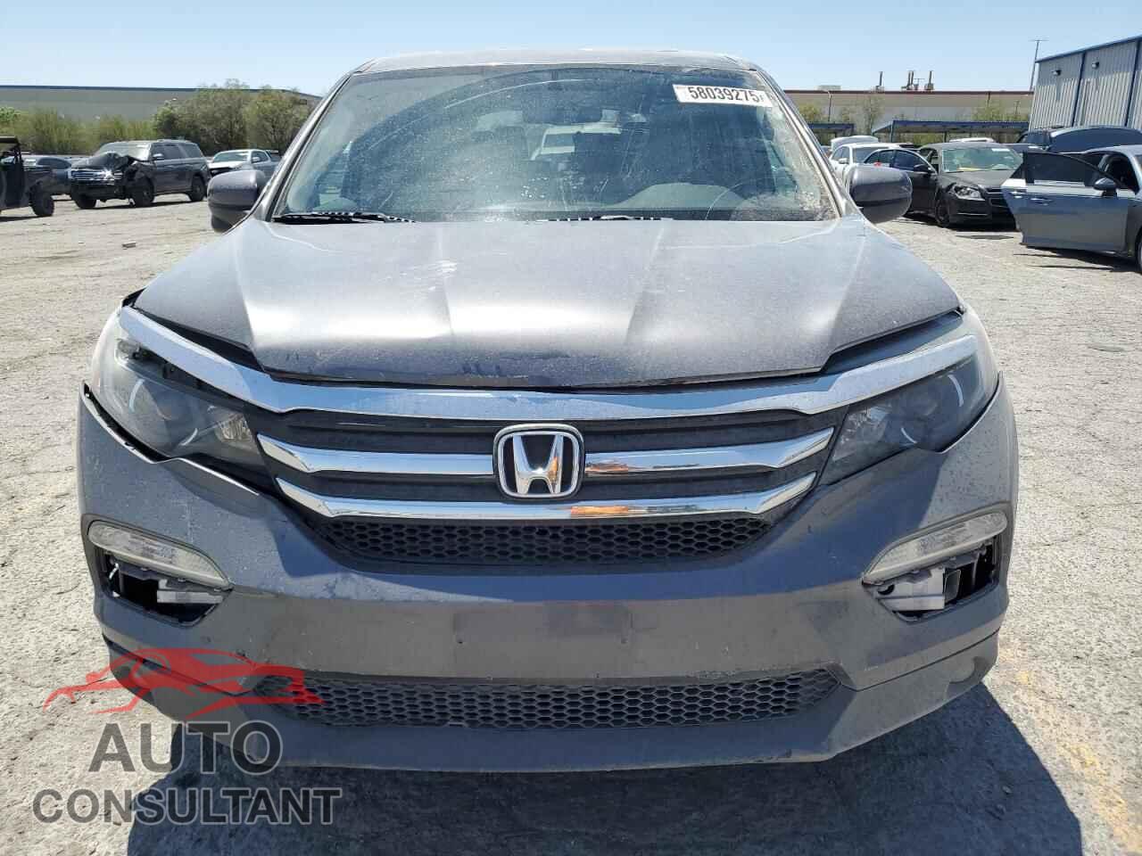 HONDA PILOT 2017 - 5FNYF5H50HB002763