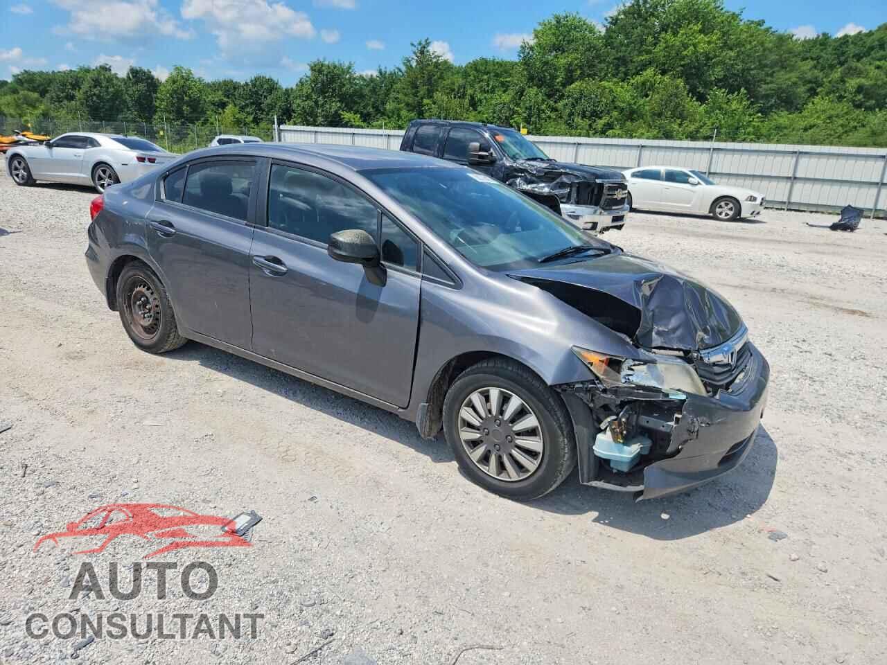 HONDA CIVIC 2012 - 2HGFB2F57CH608652