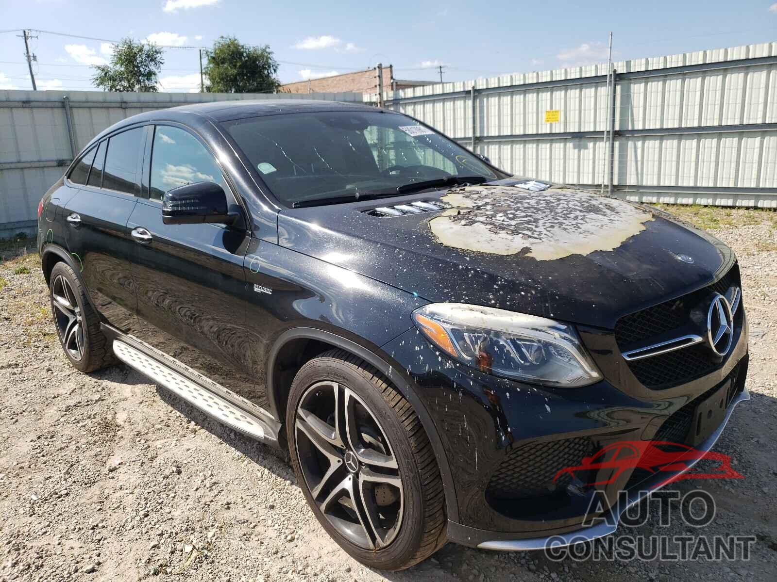 MERCEDES-BENZ GLE-CLASS 2017 - 4JGED6EB8HA050122