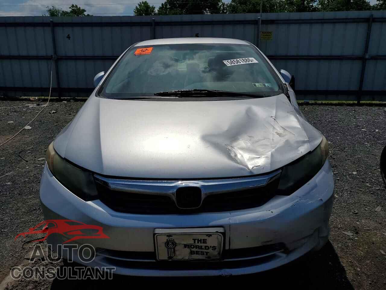 HONDA CIVIC 2012 - 2HGFB2F50CH525550