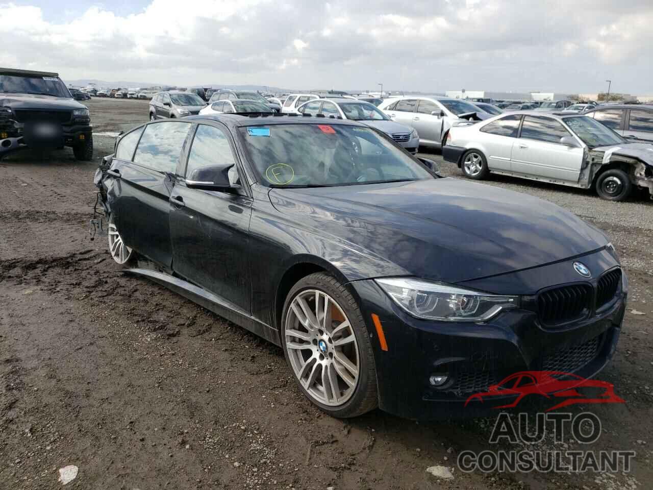 BMW 3 SERIES 2017 - WBA8B3G53HNU35624