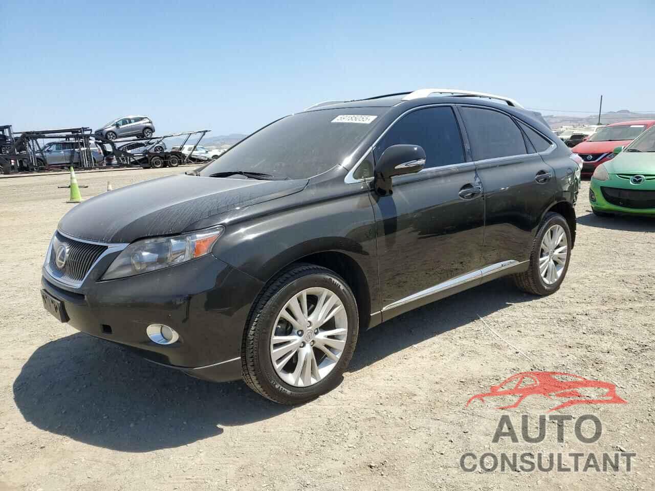 LEXUS RX450 2011 - JTJBC1BA6B2039725