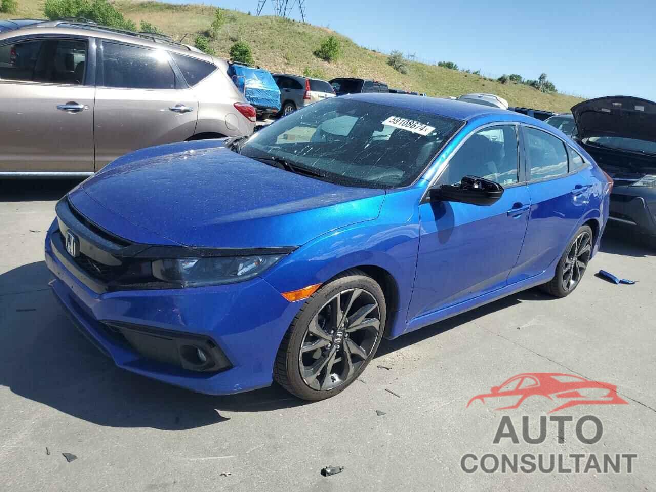 HONDA CIVIC 2021 - 2HGFC2F88MH541701