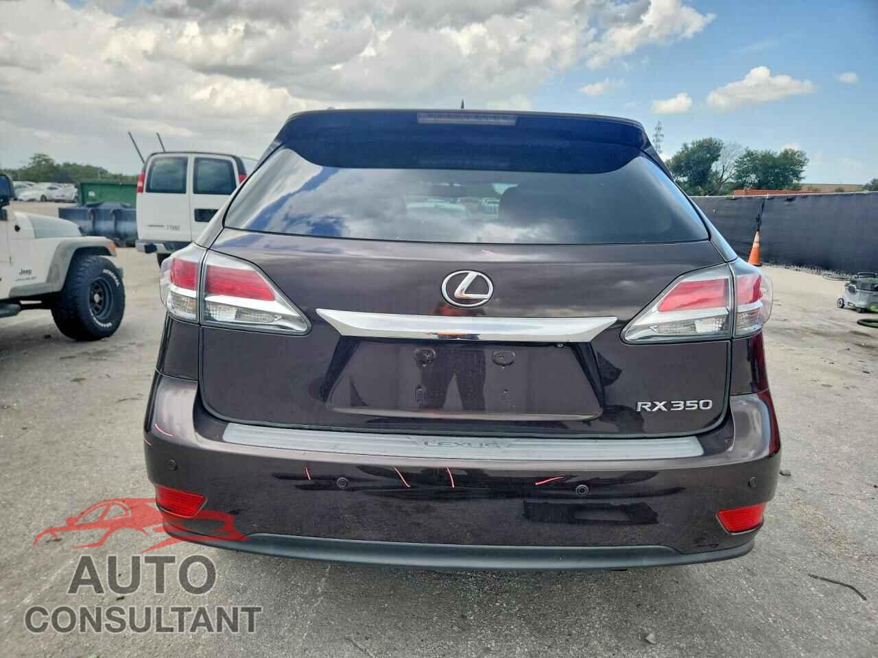 LEXUS RX350 2013 - 2T2BK1BA4DC187779
