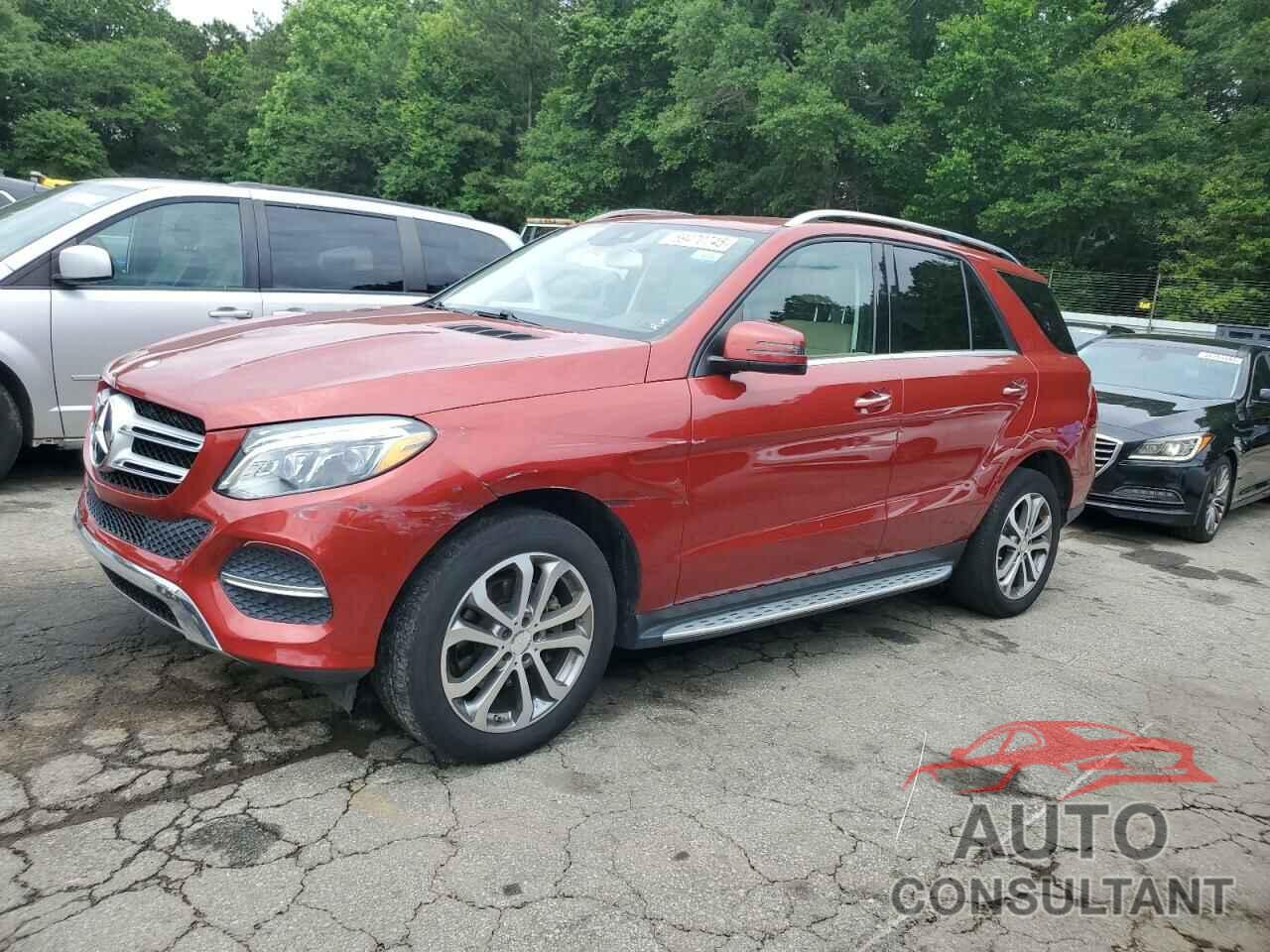 MERCEDES-BENZ GLE-CLASS 2016 - 4JGDA5JBXGA684373