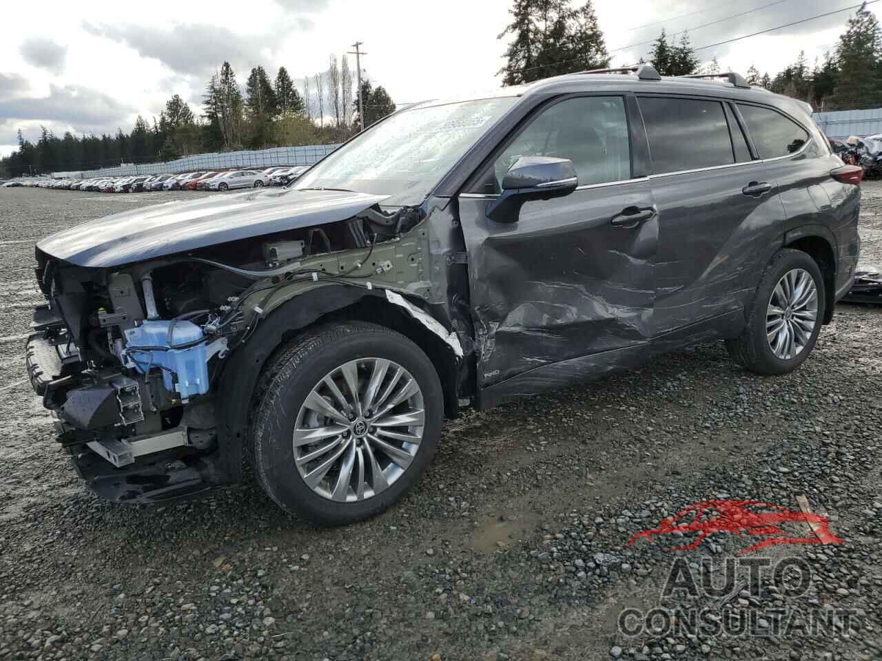 TOYOTA HIGHLANDER 2024 - 5TDEBRCH5RS641855