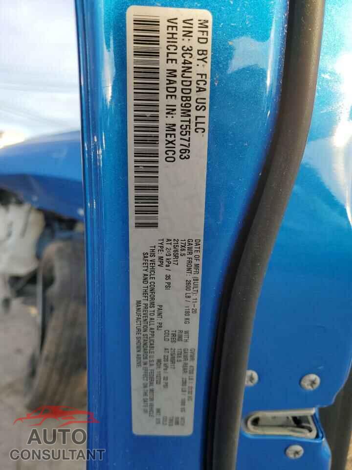 JEEP COMPASS 2021 - 3C4NJDDB9MT557763