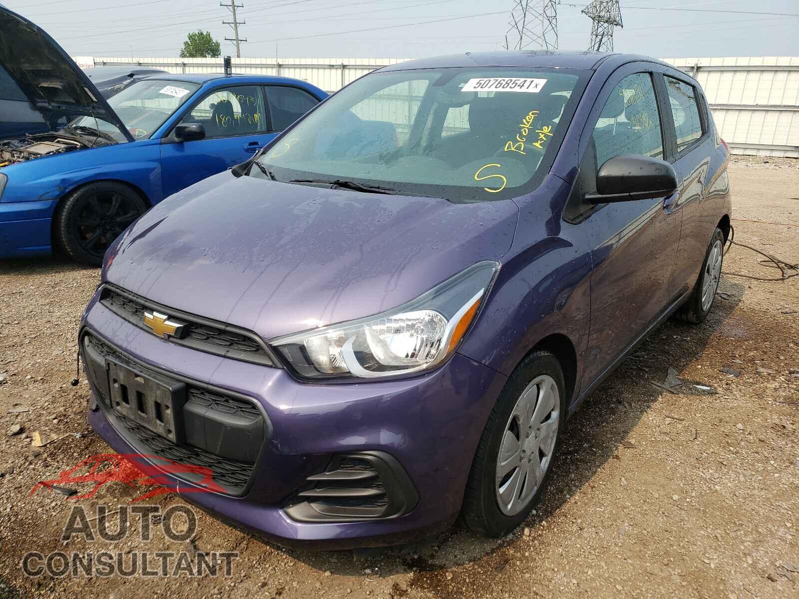 CHEVROLET SPARK 2017 - KL8CB6SA7HC782445