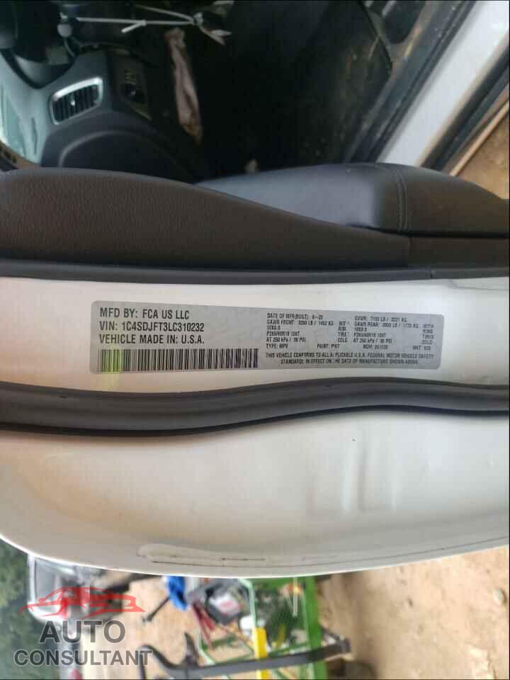 DODGE DURANGO 2020 - 1C4SDJFT3LC310232