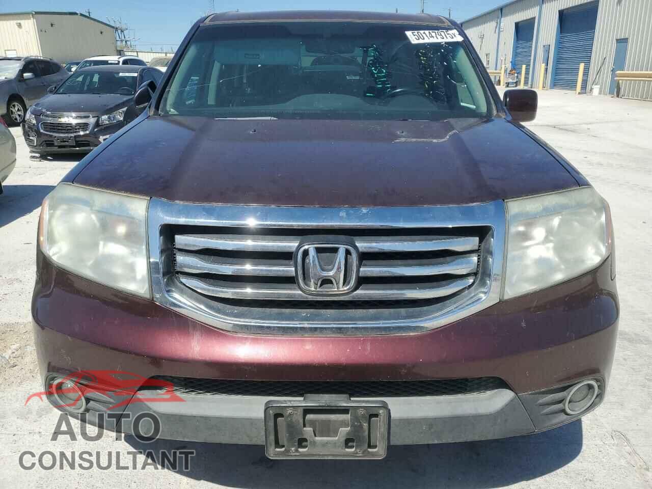 HONDA PILOT 2012 - 5FNYF3H68CB036942