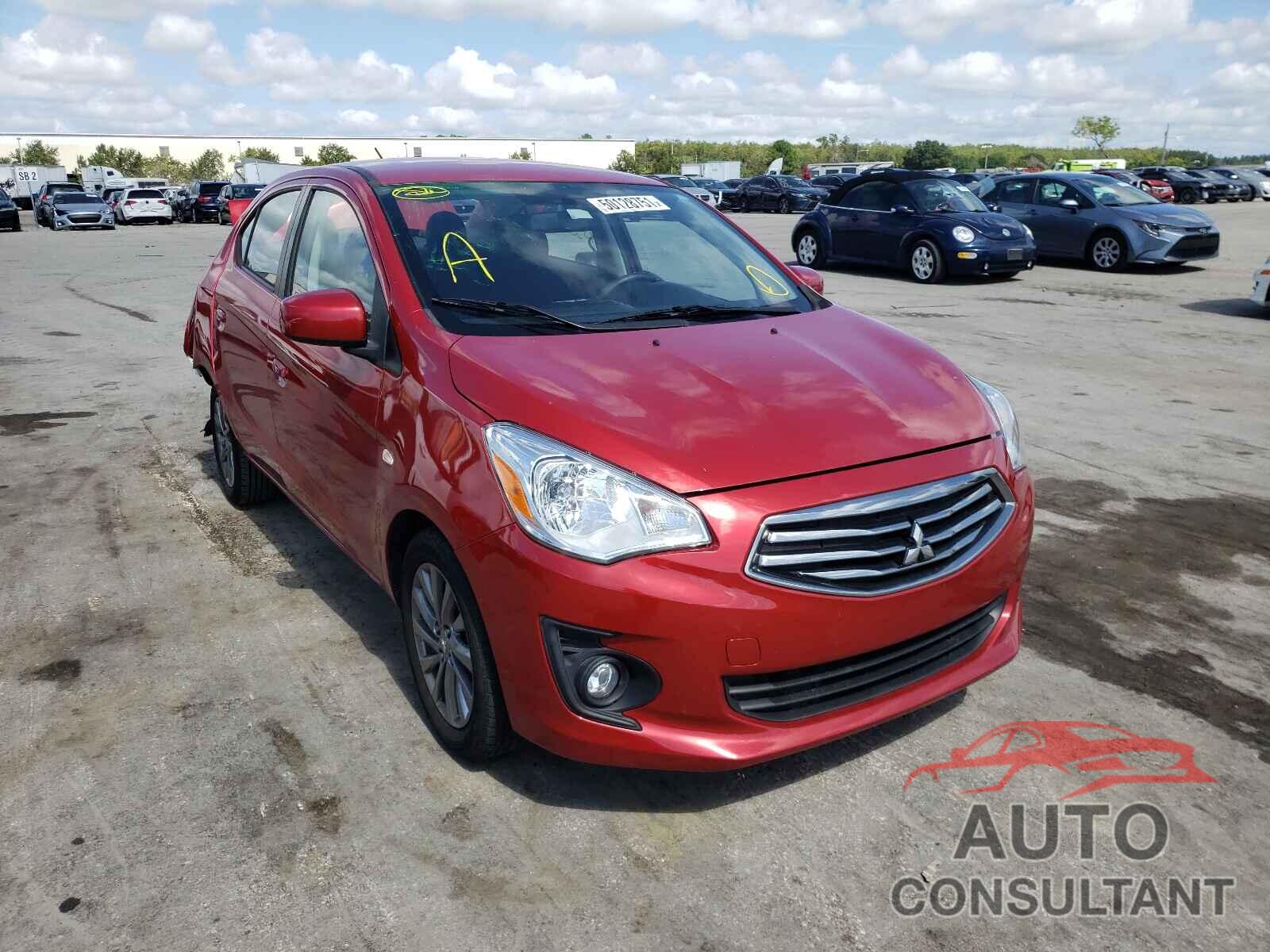 MITSUBISHI MIRAGE 2018 - ML32F3FJ3JHF09291