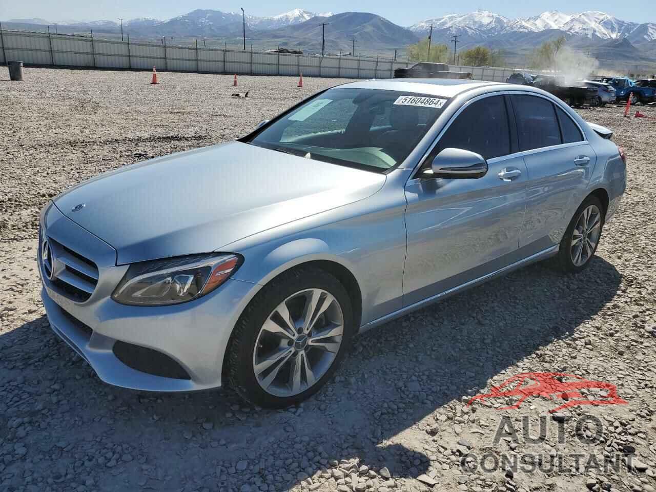 MERCEDES-BENZ C-CLASS 2018 - 55SWF4KB8JU261182
