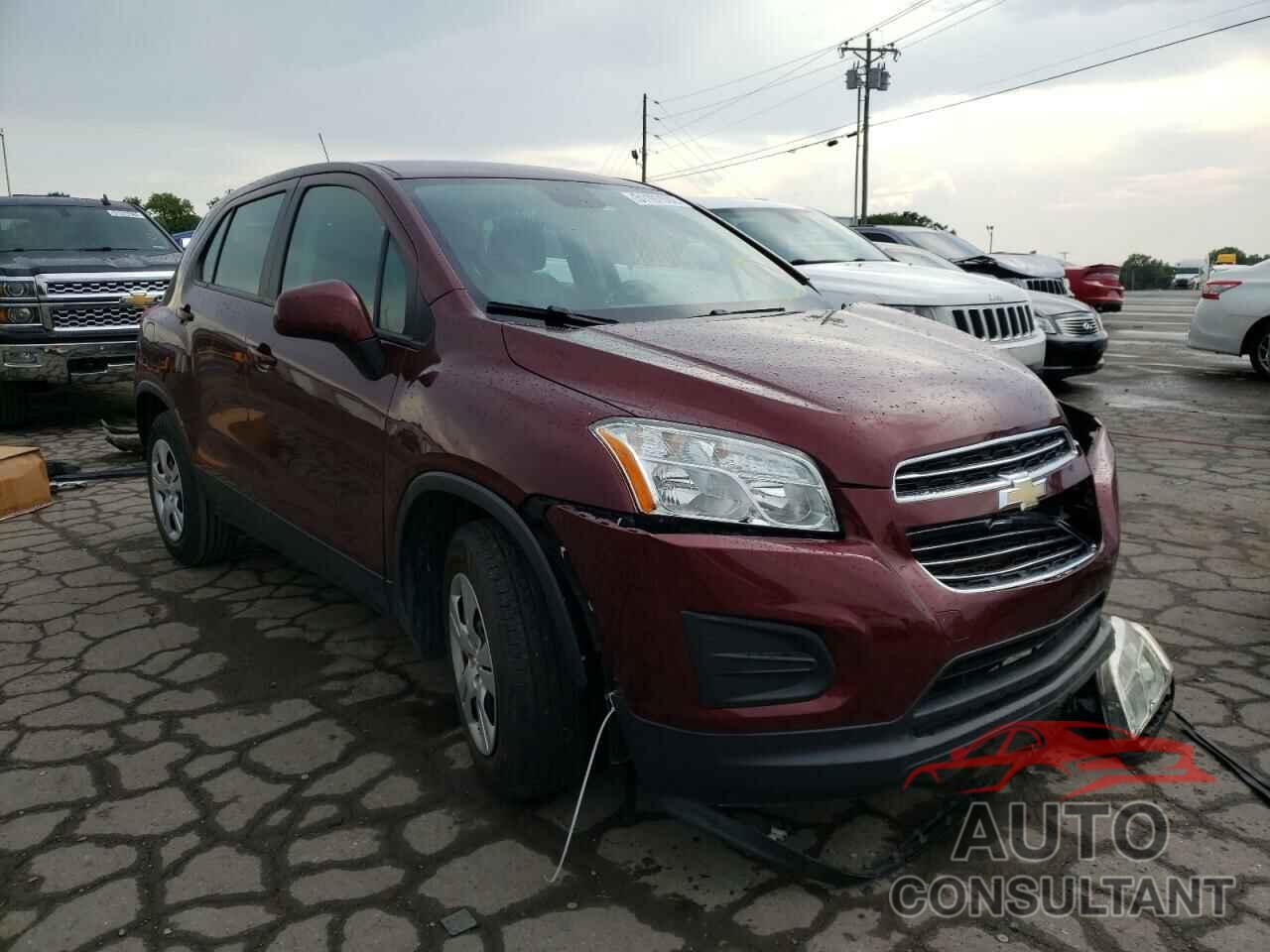 CHEVROLET TRAX 2016 - 3GNCJKSB8GL256265