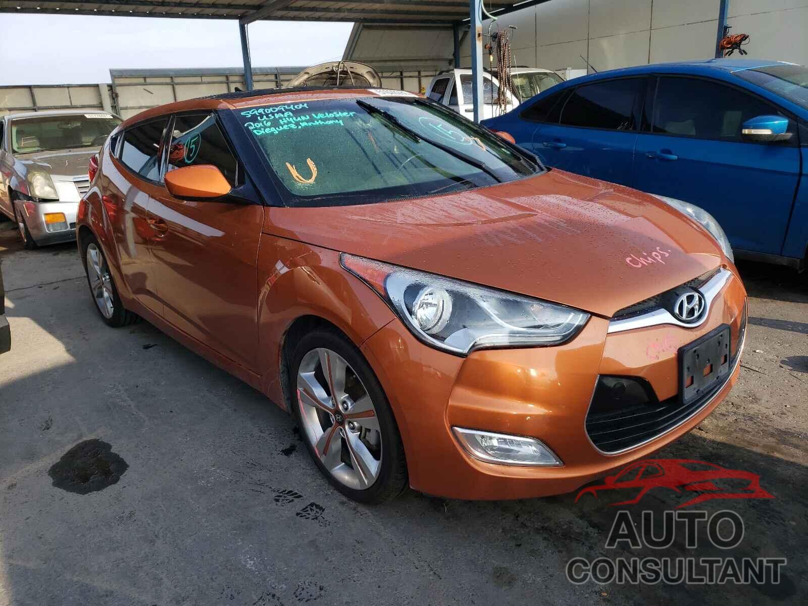 HYUNDAI VELOSTER 2016 - KMHTC6AD8GU300876