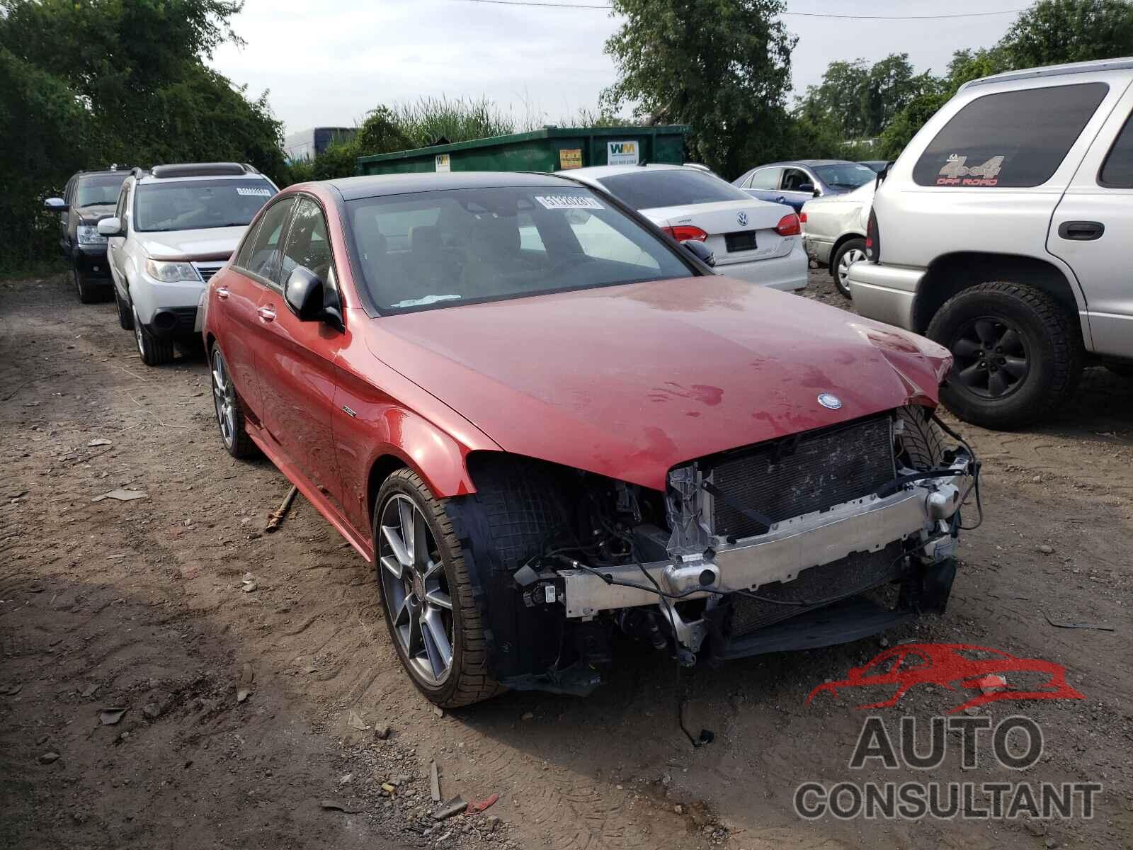 MERCEDES-BENZ C-CLASS 2016 - 55SWF6EB0GU125404