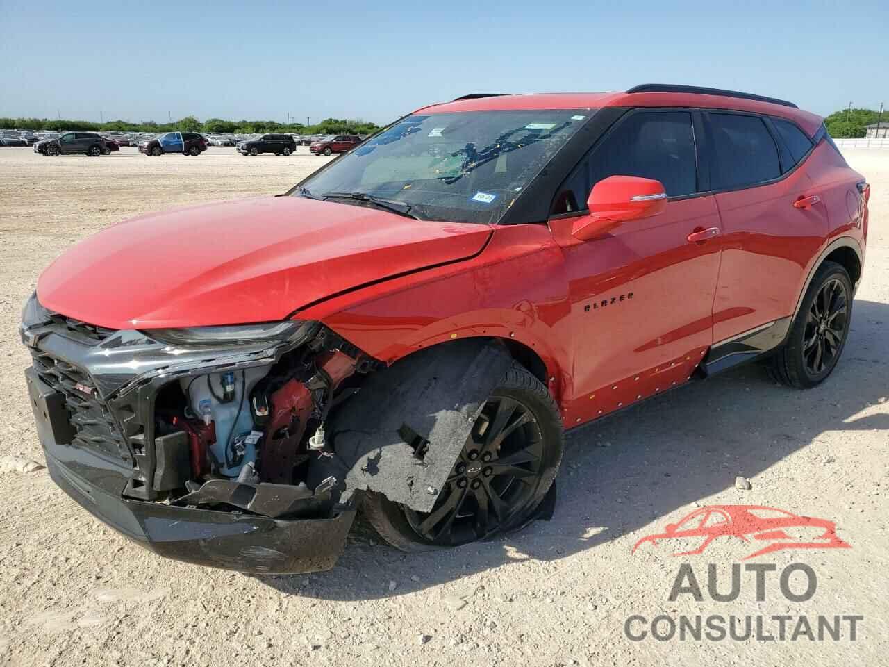 CHEVROLET BLAZER 2022 - 3GNKBERS1NS114973