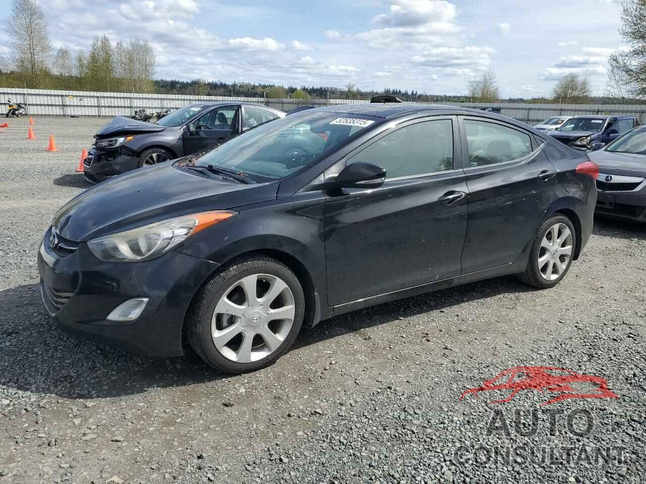 HYUNDAI ELANTRA 2013 - KMHDH4AE4DU486639