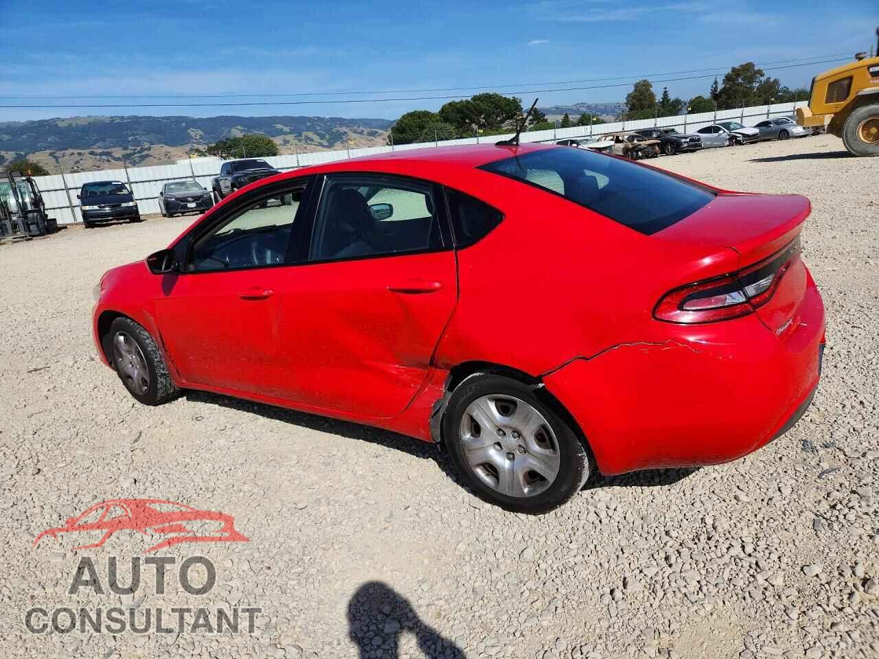 DODGE DART 2016 - 1C3CDFAA7GD752457