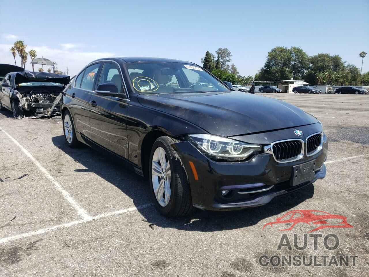 BMW 3 SERIES 2017 - WBA8D9G37HNU61526