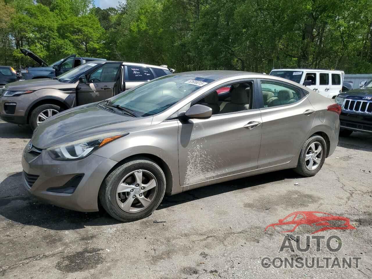 HYUNDAI ELANTRA 2014 - 5NPDH4AE2EH520075