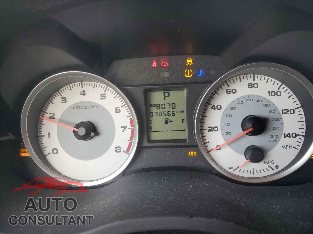 SUBARU IMPREZA 2013 - JF1GPAD6XD2865136