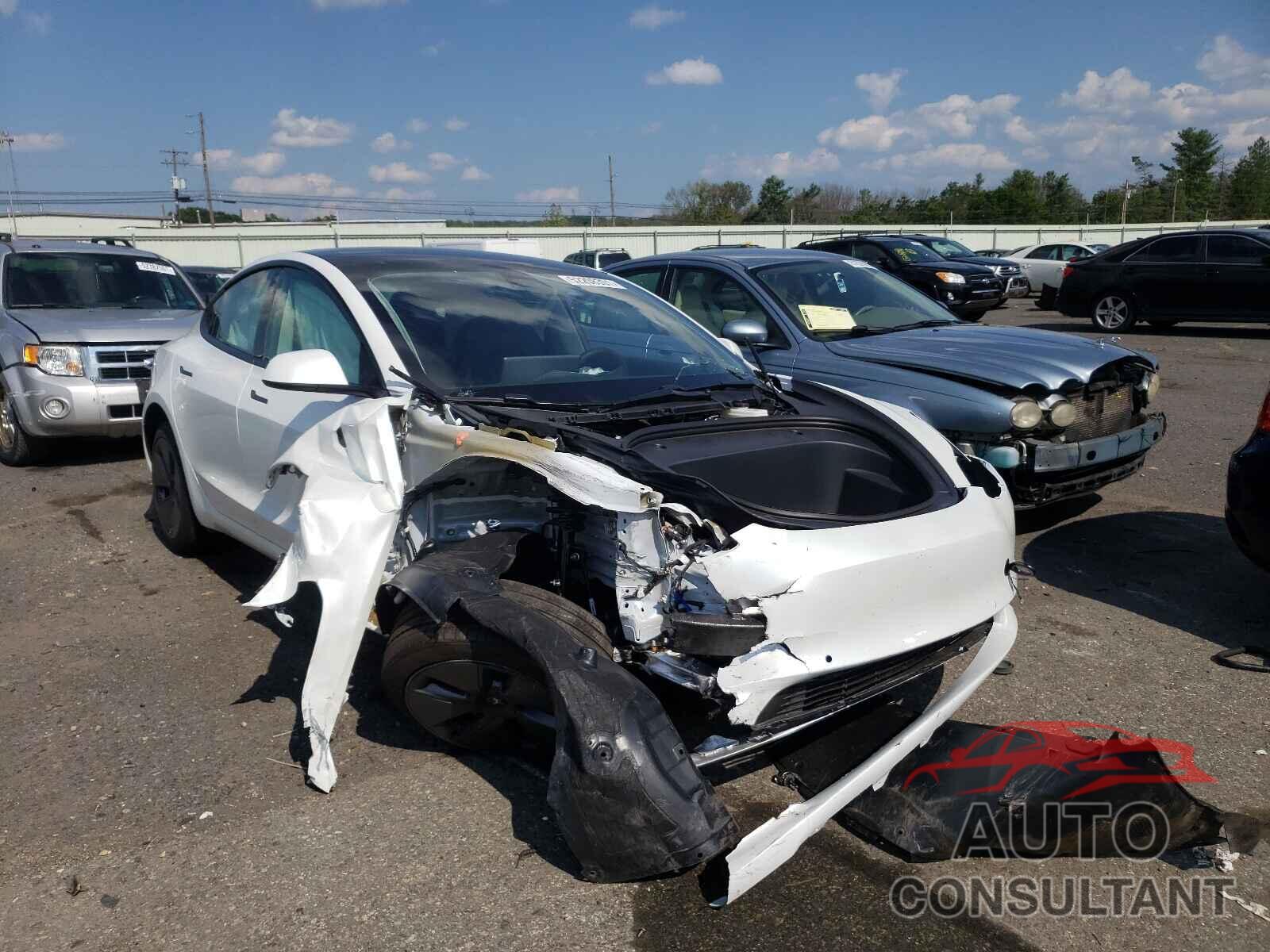 TESLA MODEL 3 2021 - 5YJ3E1EA0MF977412