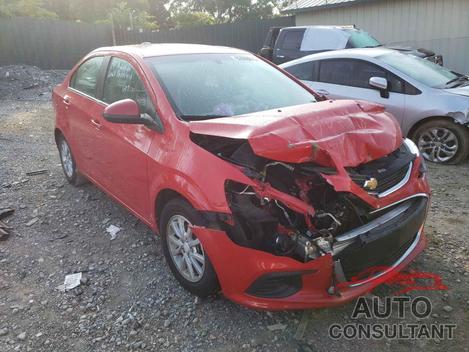 CHEVROLET SONIC 2017 - 1G1JD5SH4H4112211