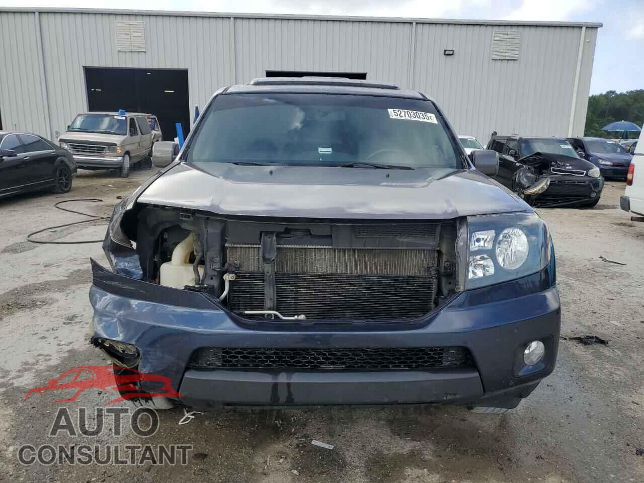 HONDA PILOT 2011 - 5FNYF3H52BB030754