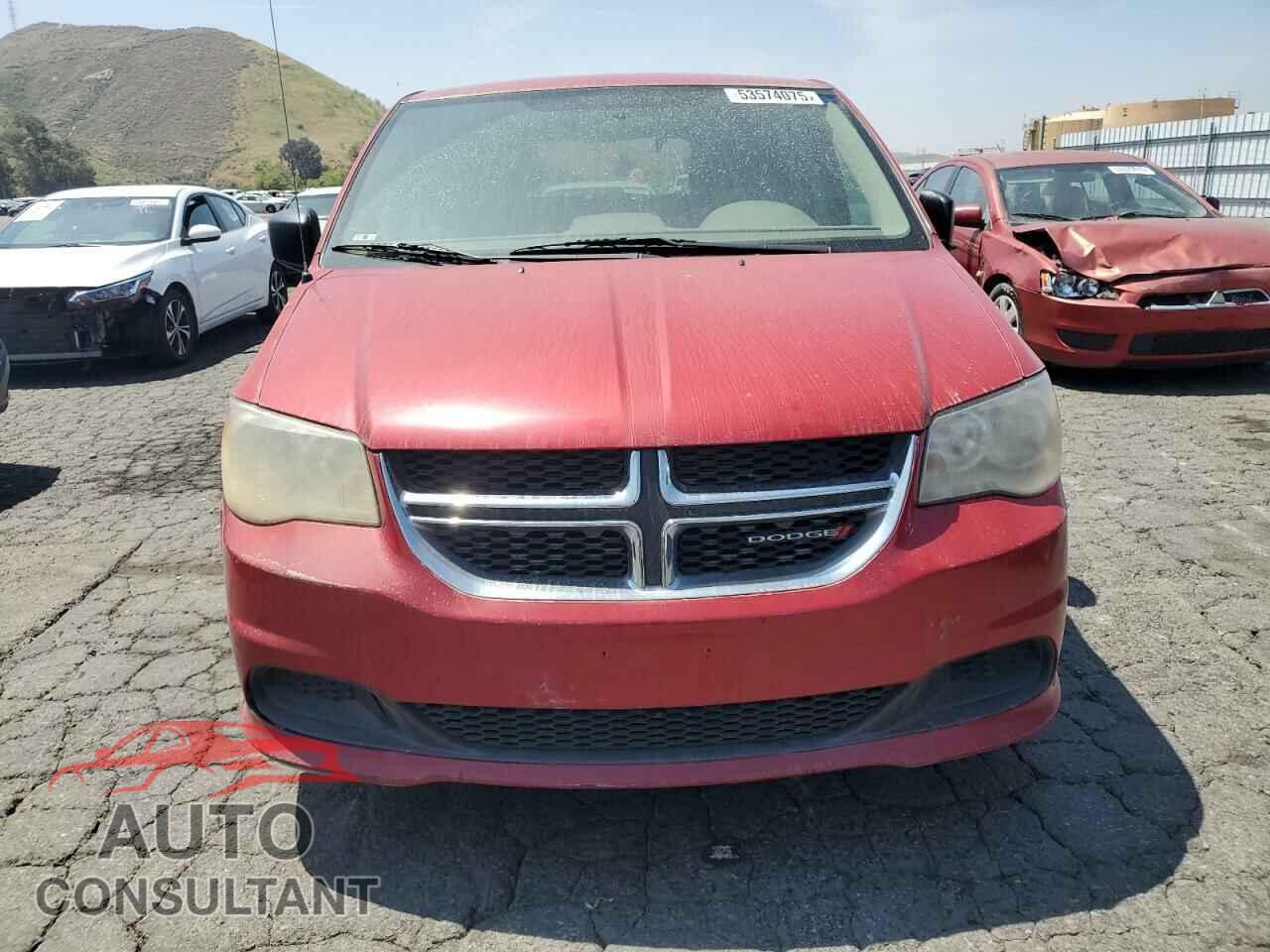 DODGE CARAVAN 2012 - 2C4RDGBG2CR399017
