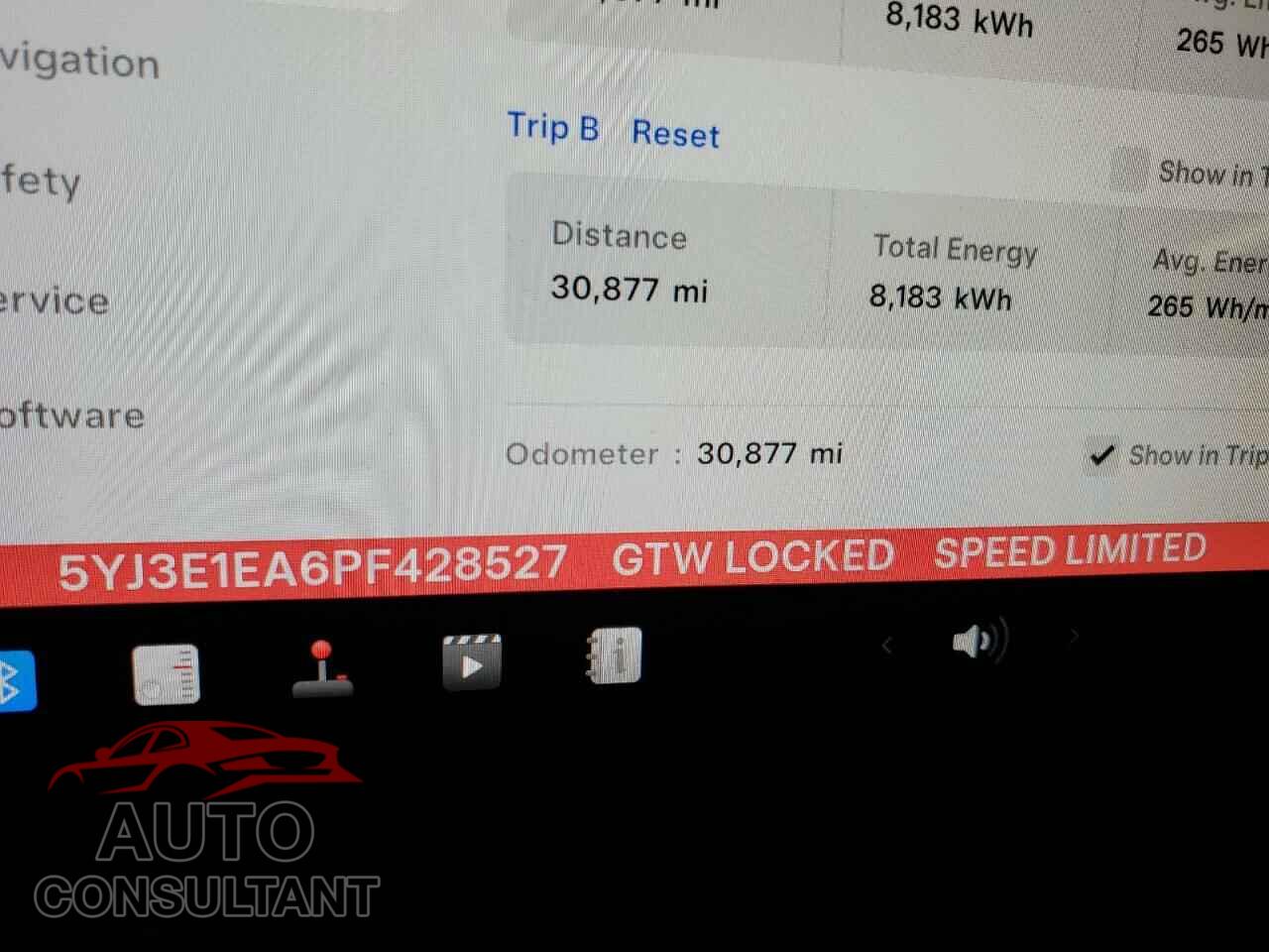 TESLA MODEL 3 2023 - 5YJ3E1EA6PF428527