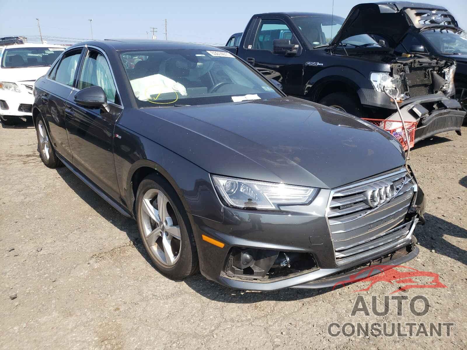 AUDI A4 2019 - WAUDNAF40KA027194