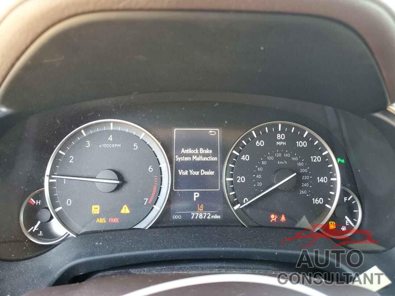 LEXUS RX350 2018 - JTJDZKCA2J2006764