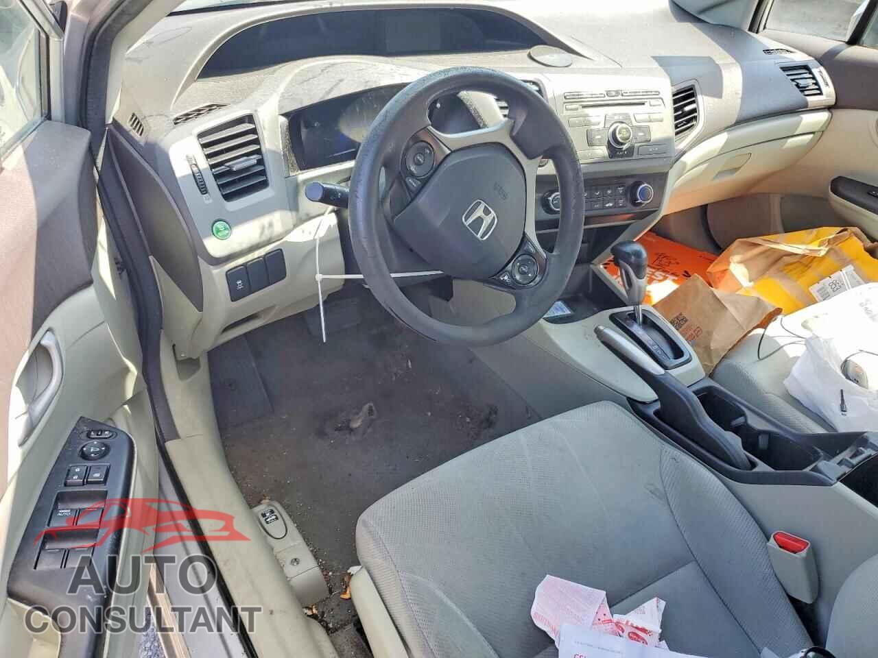 HONDA CIVIC 2012 - 19XFB2F56CE077924