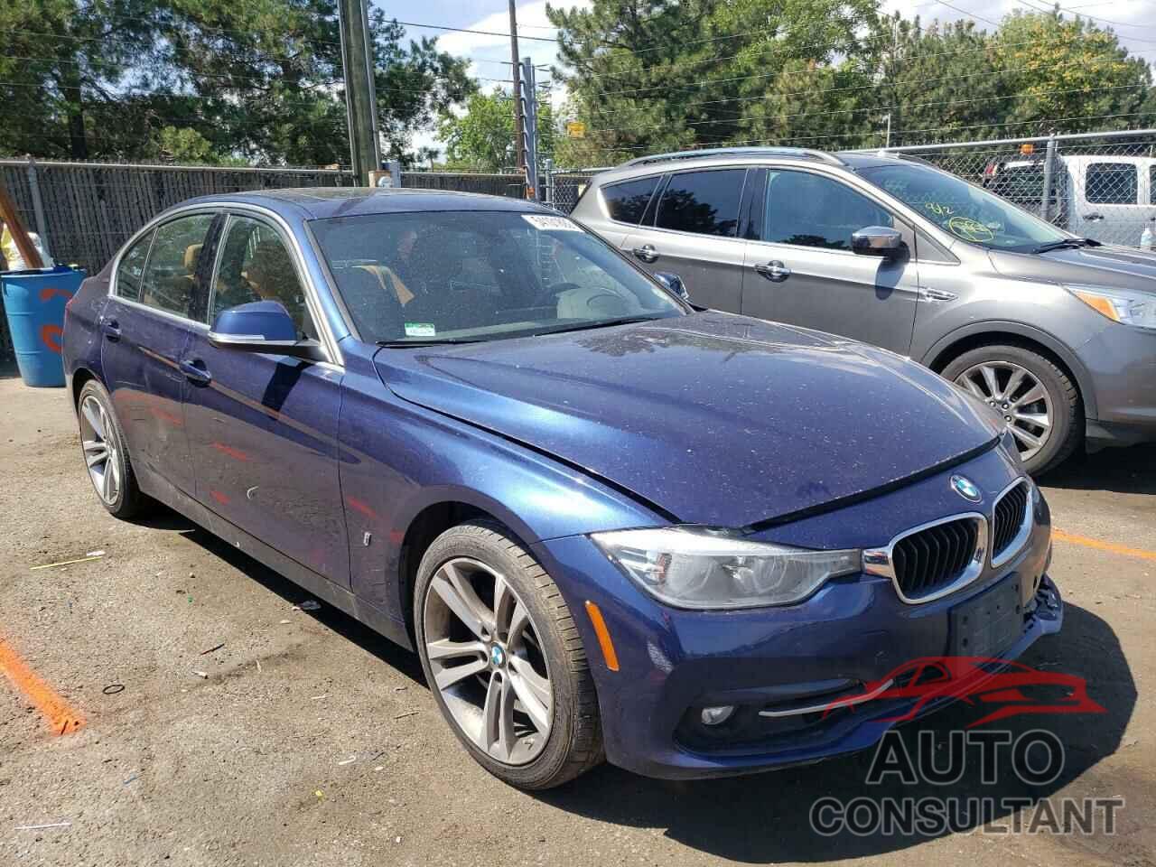 BMW 3 SERIES 2018 - WBA8E1C54JA756862