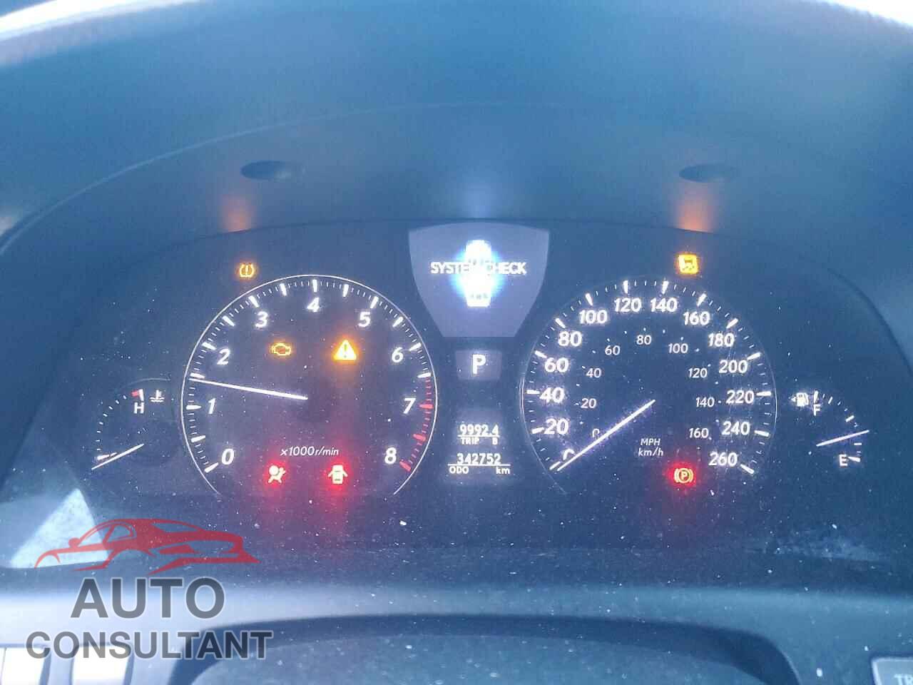 LEXUS LS460 2009 - JTHCL46F995000357